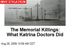 The Memorial Killings: What Katrina Doctors Did