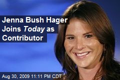 Jenna Bush Hager Joins Today as Contributor