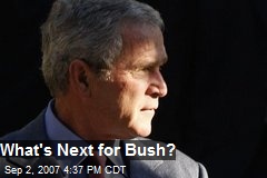 What's Next for Bush?