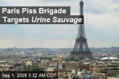 Paris Piss Brigade Targets Urine Sauvage