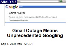 Gmail Outage Means Unprecedented Googling