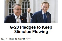 G-20 Pledges to Keep Stimulus Flowing