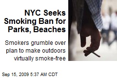 NYC Seeks Smoking Ban for Parks, Beaches