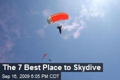 The 7 Best Place to Skydive