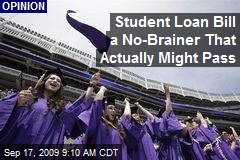 Student Loan Bill a No-Brainer That Actually Might Pass