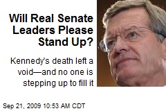 Will Real Senate Leaders Please Stand Up?
