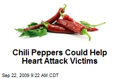 Chili Peppers Could Help Heart Attack Victims