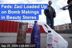Feds: Zazi Loaded Up on Bomb Makings in Beauty Stores