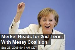 Merkel Heads for 2nd Term, With Messy Coalition