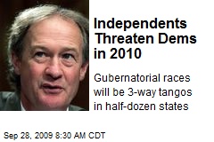 Independents Threaten Dems in 2010