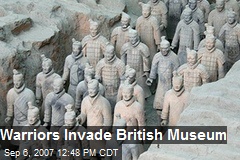 Warriors Invade British Museum
