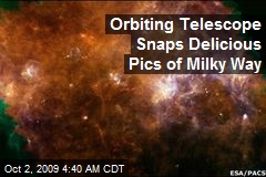 Orbiting Telescope Snaps Delicious Pics of Milky Way