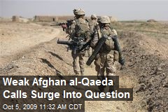 Weak Afghan al-Qaeda Calls Surge Into Question