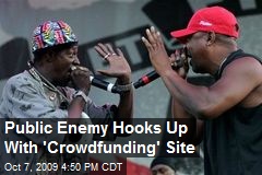 Public Enemy Hooks Up With 'Crowdfunding' Site