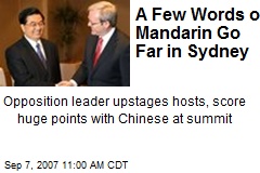 A Few Words of Mandarin Go Far in Sydney