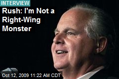 Rush: I'm Not a Right-Wing Monster