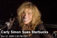 Carly Simon Sues Starbucks