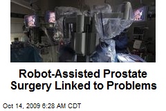 Robot-Assisted Prostate Surgery Linked to Problems