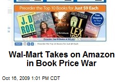 Wal-Mart Takes on Amazon in Book Price War