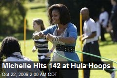 Michelle Hits 142 at Hula Hoops