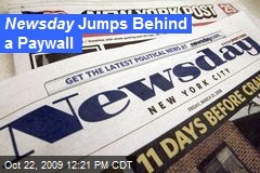 Newsday Jumps Behind a Paywall