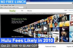 Hulu Fees Likely in 2010