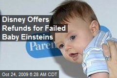 Disney Offers Refunds for Failed Baby Einsteins