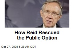 How Reid Rescued the Public Option