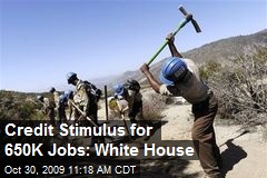 Credit Stimulus for 650K Jobs: White House