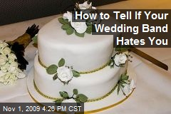 How to Tell If Your Wedding Band Hates You