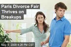 Paris Divorce Fair Thrives on Breakups