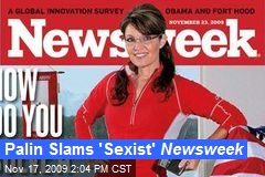 Palin Slams 'Sexist' Newsweek