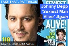 Johnny Depp 'Sexiest Man Alive' Again