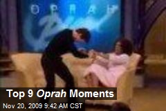 Top 9 Oprah Moments