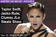 Taylor Swift, Jacko Rule; Clumsy JLo Steals Show