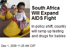 South Africa Will Expand AIDS Fight