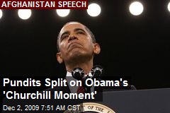 Pundits Split on Obama's 'Churchill Moment'