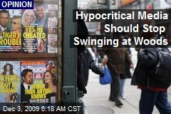 Hypocritical Media Should Stop Swinging at Woods
