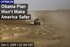 Obama Plan Won't Make America Safer