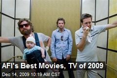 AFI's Best Movies, TV of 2009