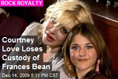 Courtney Love Loses Custody of Frances Bean
