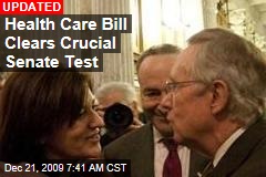 Health Care Bill Clears Crucial Senate Test