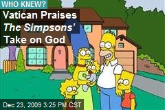 Vatican Praises The Simpsons' Take on God