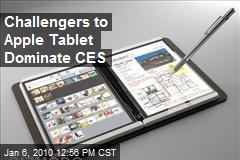 Challengers to Apple Tablet Dominate CES