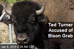 Ted Turner Accused of Bison Grab