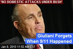 Giuliani Forgets When 9/11 Happened