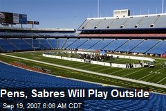 Pens, Sabres Will Play Outside