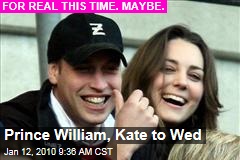 Prince William, Kate to Wed