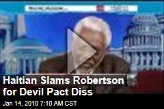 Haitian Slams Robertson for Devil Pact Diss