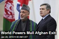World Powers Mull Afghan Exit